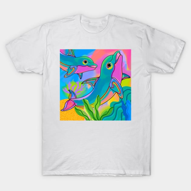 Dolphin T-Shirt by ANDREASILVESTRI